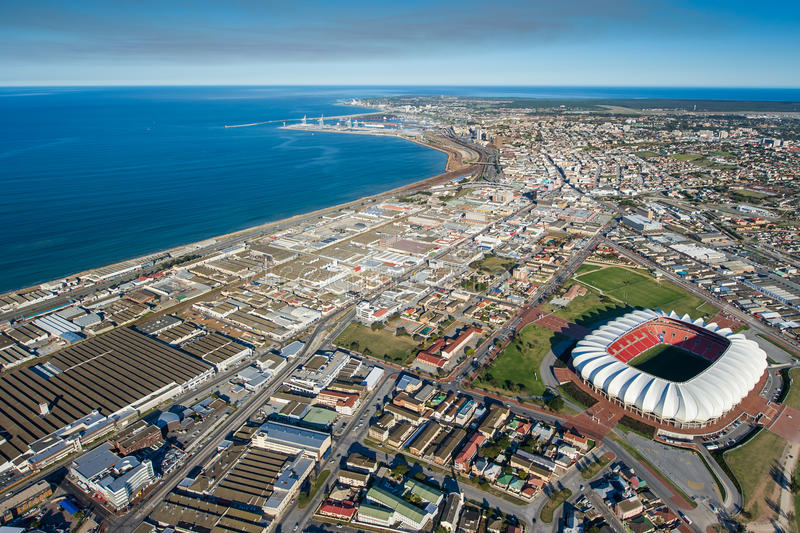 Another birds eye vew of Port Elizabeth Stadium 